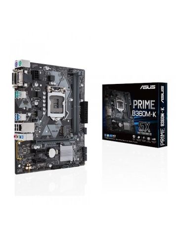 ASUS PRIME B360M-K motherboard LGA 1151 (Socket H4) Micro ATX Intel B360