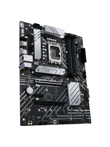 ASUS PRIME B660-PLUS D4 - Motherboard - ATX - LGA1700 Socket - B660 Chipset - USB 3.2 Gen 1, USB 3.2 Gen 2, USB-C 3.2 Gen 2x2, USB-C 3.2 Gen 1 - 2.5 Gigabit LAN - onboard graphics (CPU required) - HD Audio (8-channel)