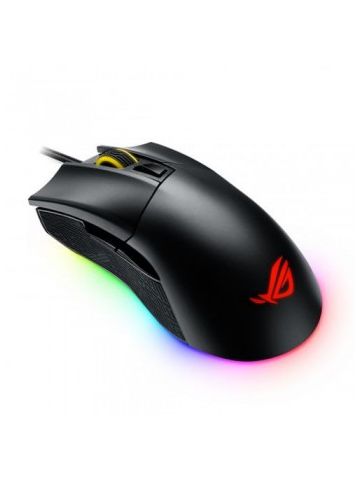 ASUS ROG Gladius II Origin Gaming Mouse, 12000 DPI, Omron Switches, RGB Lighting, Retail *OEM (Black Box)