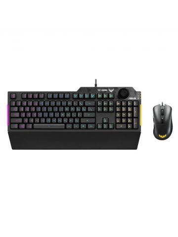 ASUS TUF Gaming Combo K1&M3 keyboard Mouse included USB QWERTY English Black