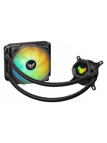 ASUS TUF GAMING LC 120 ARGB Processor All-in-one liquid cooler 12 cm Black 1 pc(s)