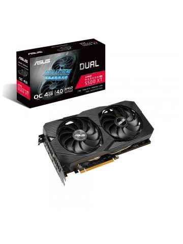 ASUS Dual -RX5500XT-O4G-EVO AMD Radeon RX 5500 XT 4 GB GDDR6