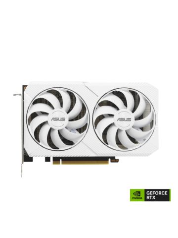 ASUS DUAL-RTX3060-O8G-WHITE NVIDIA GeForce RTX 3060 8 GB GDDR6