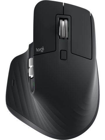 Logitech MX Master 3S mouse Office Right-hand RF Wireless + Bluetooth Laser 8000 DPI