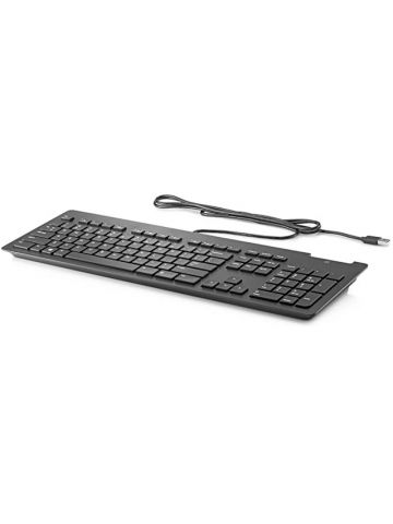 HP 911502-031 keyboard Office USB QWERTY UK English Black