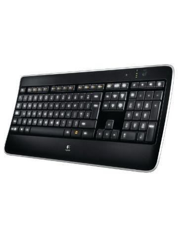 Logitech K800 keyboard RF Wireless QWERTZ Swiss Black