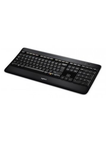 Logitech K800 keyboard RF Wireless QWERTY Pan Nordic Black