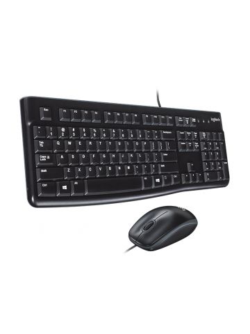 Logitech MK120 keyboard USB Black