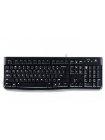 Logitech K120 keyboard USB QWERTY Pan Nordic Black