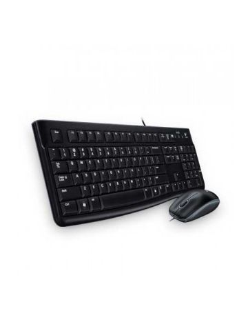 Logitech MK120 keyboard USB QWERTY Pan Nordic Black
