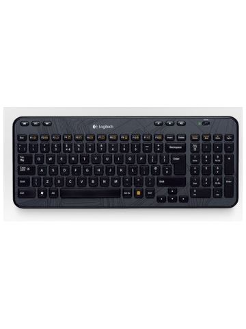 Logitech K360 keyboard RF Wireless QWERTZ Czech Black