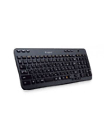 Logitech Wireless K360 keyboard RF Wireless QWERTY International EER Black