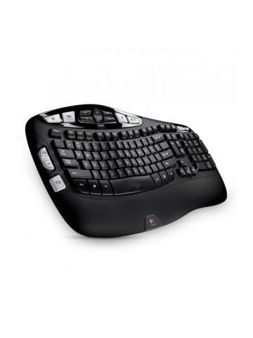 Logitech K350 keyboard RF Wireless QWERTY English Black