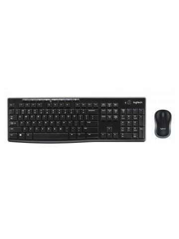 Logitech MK270 keyboard RF Wireless QWERTY Italian Black