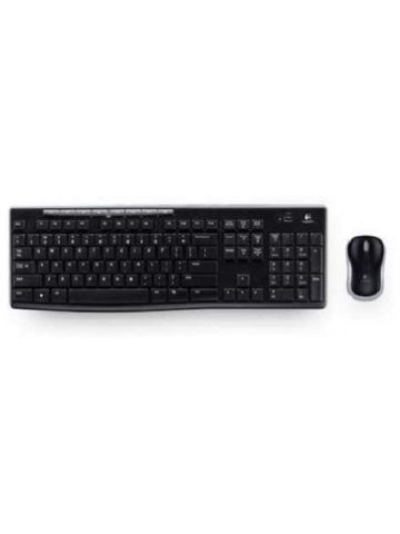 Logitech MK270 keyboard RF Wireless QWERTY Portuguese Black