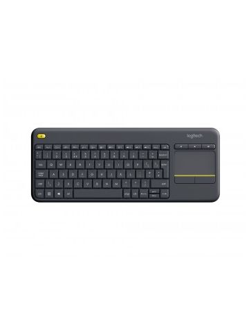 Logitech K400 Plus keyboard RF Wireless AZERTY Belgian Black