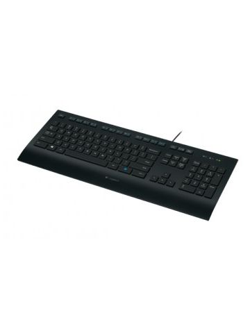 Logitech K280E keyboard USB QWERTY Italian Black