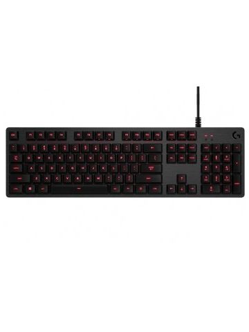 Logitech G413 keyboard USB QWERTZ German Black