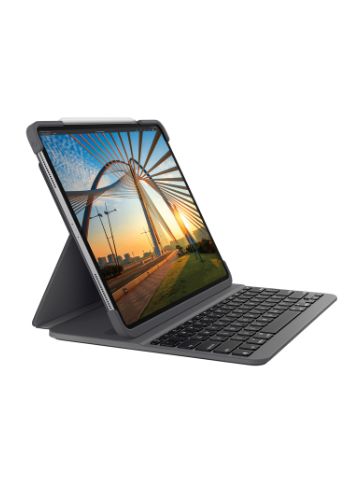 Logitech Slim Folio Pro QWERTY UK English Graphite Bluetooth