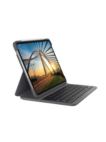 Logitech Slim Folio Pro QWERTY Spanish Graphite Bluetooth