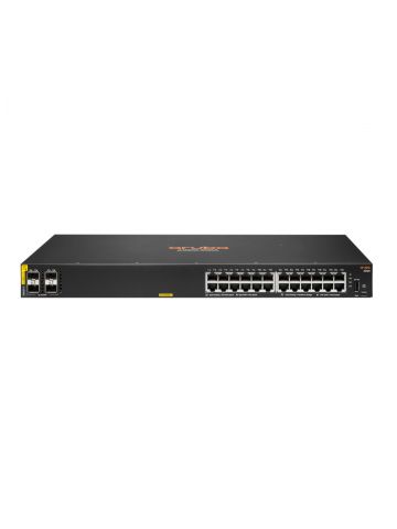 HPE R8N87A Aruba 6000 24G PoE 4SFP 370W Managed L3 Gigabit Power over Ethernet (PoE)