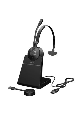 Jabra Engage 55 - Wireless - Office/Call center - 57 g - Headset - Black - Titanium