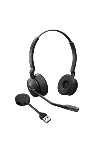 Jabra Engage 55 - Wireless - Office/Call center - 83 g - Headset - Black - Titanium