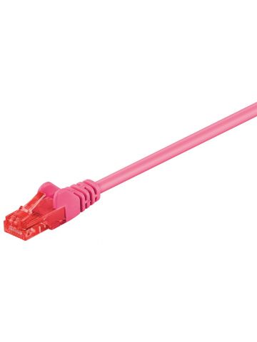 Goobay 95593 networking cable Magenta 1.5 m Cat6 U/UTP (UTP)