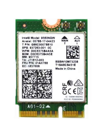 Intel 9560NGW Wireless-AC 9560 802.11AC WLAN PCI-Express Bluetooth 5.1 WiFi Card
