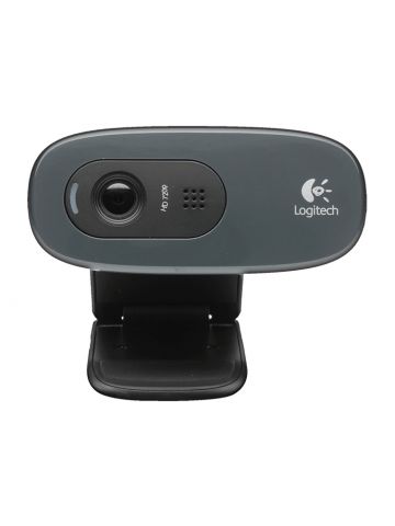 Logitech HD C270 webcam 3 MP 1280 x 720 pixels USB 2.0 Black, Grey