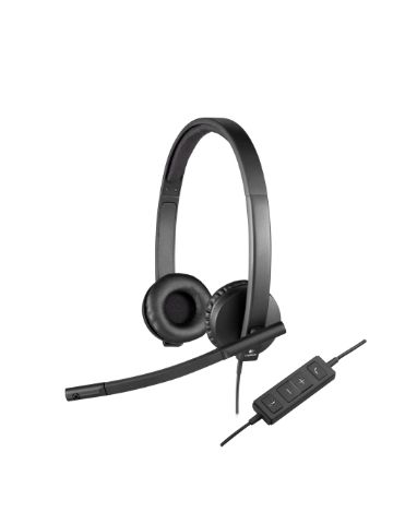Logitech USB Headset H570e - Headset - On-Ear - kabelgebunden, 981-000575