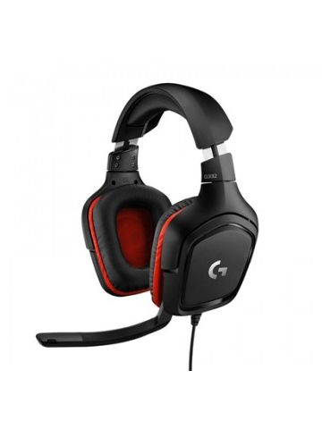 Logitech G G332 Black & Red Gaming Headset