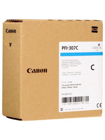 Canon 9812B001 (PFI-307 C) Ink cartridge cyan, 330ml