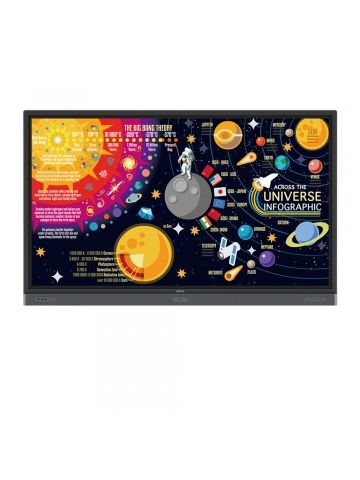 Benq RP8601K touch screen monitor 2.18 m (86") 3840 x 2160 pixels Black Multi-touch