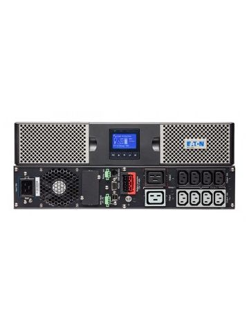 Eaton 9PX3000IRT2U uninterruptible power supply (UPS) Double-conversion (Online) 3000 VA 3000 W 10 AC outlet(s)