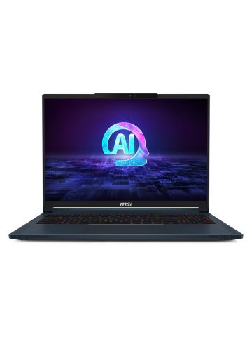 MSI Stealth 16 AI STUDIO A1VIG-001UK Laptop 40.6 cm (16") UHD+ Intel Core Ultra 9 185H 32 GB DDR5-SDRAM 2 TB SSD NVIDIA GeForce RTX 4090 Wi-Fi 7 (802.11be) Windows 11 Pro Blue