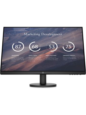 HP P27v G4 computer monitor 68.6 cm (27") 1920 x 1080 pixels Full HD LCD Black