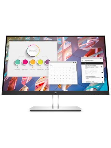 HP E-Series E24 G4 60.5 cm (23.8") 1920 x 1080 pixels Full HD LCD Black, Silver