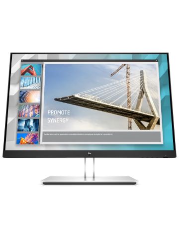 HP E-Series E24i G4 61 cm (24") 1920 x 1200 pixels WUXGA Black, Silver