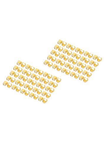 Digitus Color clips for Patch cable - Yellow