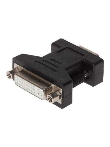 Maplin A06XB video cable adapter VGA (D-Sub) DVI-I Black