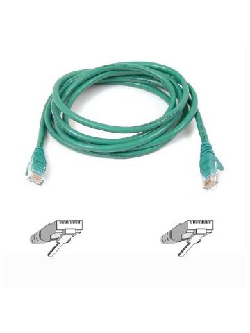 Belkin CAT 5 PATCH CABLE 2M networking cable Green