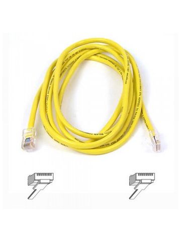 Belkin High Performance Category 6 UTP Patch Cable 1M networking cable Yellow