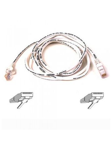 Belkin RJ45 CAT-6 Snagless UTP Patch Cable 3m white networking cable