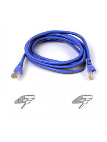 Belkin Cable Patch Cat6 RJ45 Snagless 0.5m blue networking cable