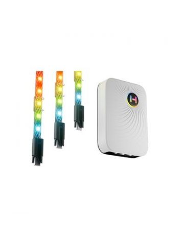 HYTE LS10 RGB LIGHT STRIPS BLK 3PK + NP