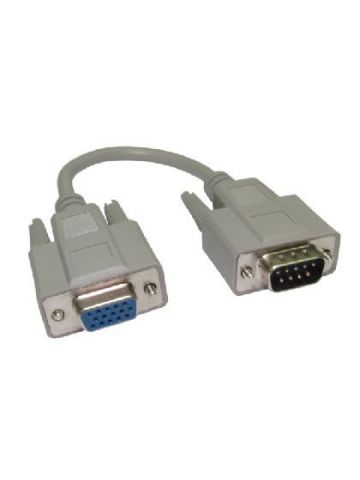 Cables Direct AD-426 VGA cable 0.21 m VGA (D-Sub) Grey