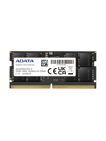 ADATA AD5S480016G-S memory module 16 GB 1 x 16 GB DDR5 4800 MHz ECC