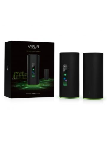 Ubiquiti Networks AmpliFi Alien Tri-Band WiFi 6 Scalable Mesh System Router and MeshPoint - AFI-ALN-KIT