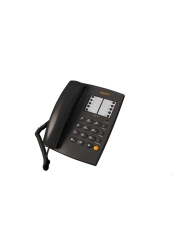 AGENT 1000 Basic Telephone in black AG01-0001